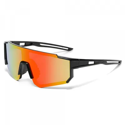 Ochelari De Soare Copii Techsuit R601, Polarizati, Protectie UV, Negri Portocalii Galbeni