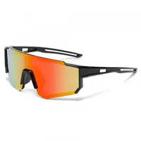Ochelari De Soare Copii Techsuit R601, Polarizati, Protectie UV, Negri Portocalii Galbeni