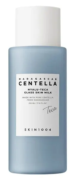 Skin 1004 Madagascar Centella Hyalu-Teca Esență lactată pentru față Glass Skin, 210 ml
