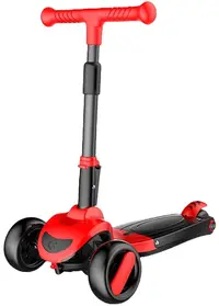 Trotinetă 3 în 1 pentru copii Azaria - HD-S8, roșie