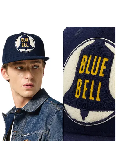 Sapca barbati Blue Bell - albastru - bumbac - reglabila - marime universala
