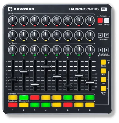 Controler audio Novation - Launch Control XL MKII, negru