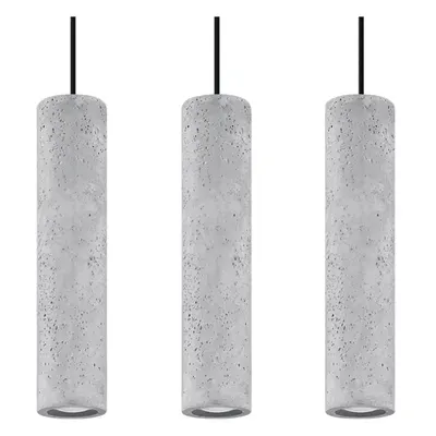 Lustră gri din beton Fadre – Sollux