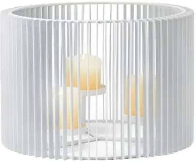 Sfeșnic Philippi - Circus, 32 х 32 х 25 cm, alb