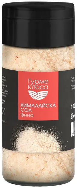 Sare de Himalaya, fină, 100 g, Clasa Gourmet