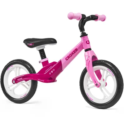 Bicicleta fara pedale copii CROXER Titanium Pro, Roz, Copii