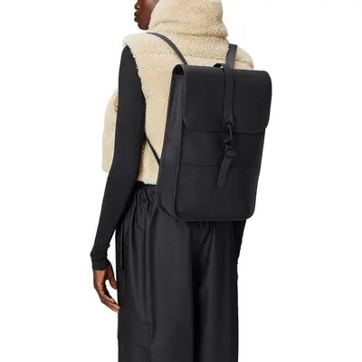 Rains Model Backpack Mini W3 Culoare Negru