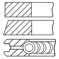 Set segmenti piston GOETZE ENGINE 08-138408-00