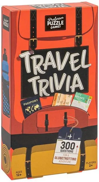 Joc de societate Professor Puzzle - Travel Trivia - Party