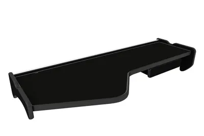 Masa lunga bord camion compatibila cu Renault Magnum Inegral Millenium New Size, Negru cu cusatura gri
