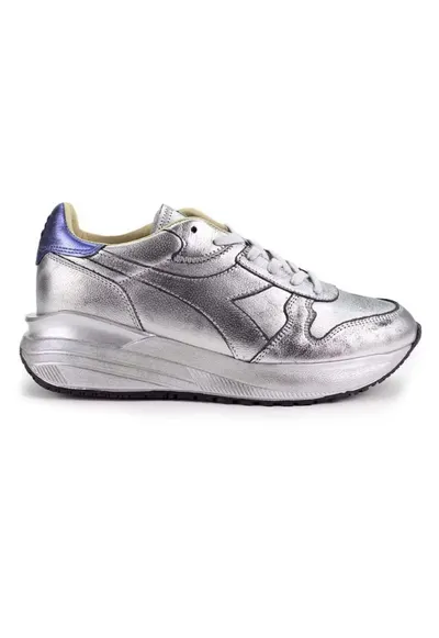 Pantofi sport din piele cu talpa wedge Venus