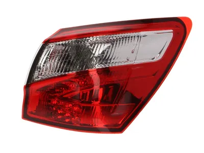 Stop tripla lampa spate dreapta LED Exterior , Semnalizator alb, Culoare sticla rosu potrivit NISSAN QASHQAI 2010-2013