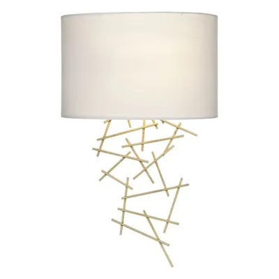Aplica Cevero Wall Light Gold With Shade