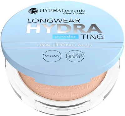 Bell HYPOAllergenic Pudră hidratantă de lungă durată Longwear, 04, 5 g