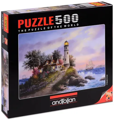 Puzzle Anatolian din 500 de piese - Golful Capitanului, Dennis Lewan