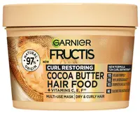 Garnier Fructis Hair Food Mască de păr cu unt de cacao, 390 ml