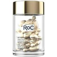 Ser facial, RoC, Line Smoothing, retinol, noapte, 30 capsule