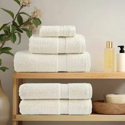 vidaXL Prosop pentru musafiri SOLUND 2 buc. Crem 15 x 21 cm 550 gsm