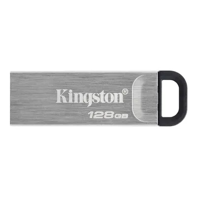 Memorie USB Kingston DataTraveler Kyson 128GB, USB 3.2, Argintiu