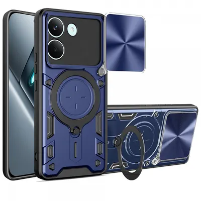 Husa pentru Xiaomi Poco X8 Pro, Techsuit, CamGuard Pro, Albastra