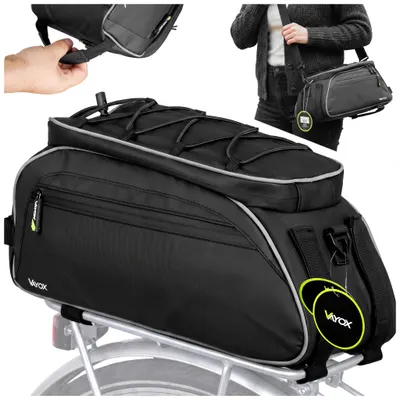 Geantă pentru portbagaj bicicletă VAYOX VA0448 impermeabilă 10L