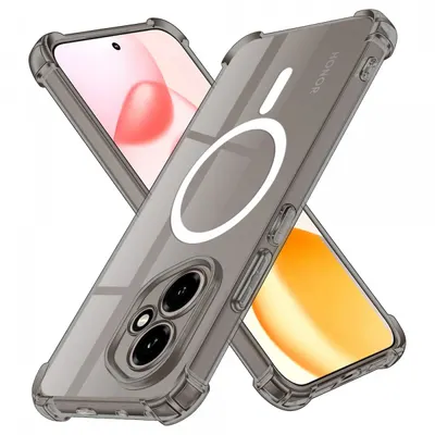 Husa MagSafe pentru Oppo Reno14 FS 5G / Reno14 F, Techsuit, Shockproof, Fumurie