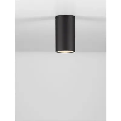 Plafoniera CECI Nisipiu Negru Aluminiu Sticla Diffuser Osram LED 3 Wat 230Lm 3000K, 100-240 Volt 50Hz Beam 52 degrees -IP65