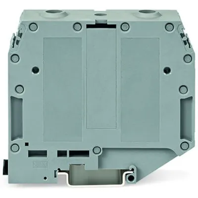 Screw-type through terminal block; 95 mm²; for DIN-rail 35 x 15 and 35 x 7.5; 95,00 mm²; blue