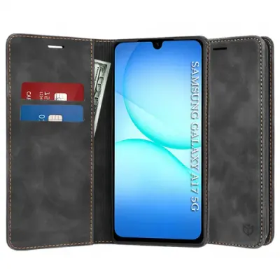 Husa pentru Samsung Galaxy A17 4G / A17 5G, Techsuit, Confy, Neagra