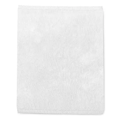 Pătură tricotată Baby Matex Tully Knitted Blanket - Alb