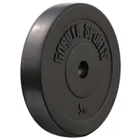 Discuri din plastic umplute cu ciment, 1.25 - 15kg, 30/31mm, Gorilla Sports