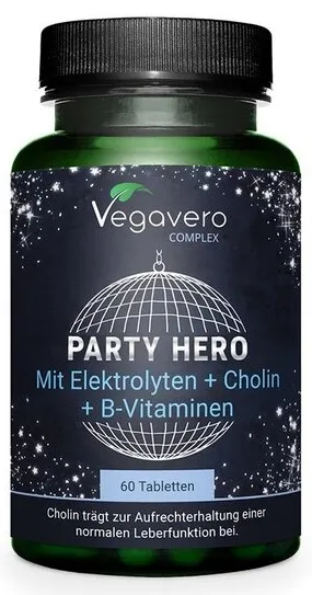 Party Hero, 60 tablete, Vegavero