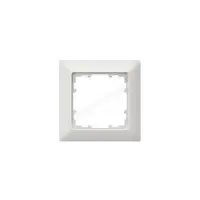 Placa ornament 1 modul Alb