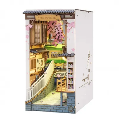 Book Nook. Puzzle 3D - Cotor de carte DIY - Sakura Densya