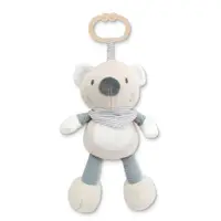 Jucarie muzicala de plus Lorelli Natural Bear Beige