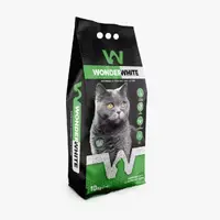 Asternut Pisica WONDERWHITE 5 kg cu aroma de Aloe Vera