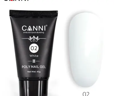 Polygel Canni new formula White 02 45g