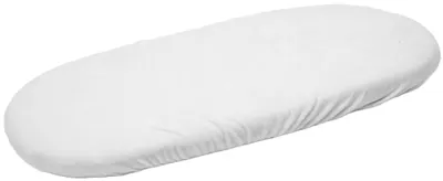 Cearșaf pentru cărucior Sensillo- Alb, 75 х 35 cm