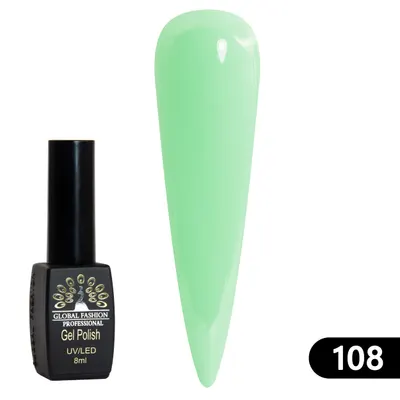 Oja semipermanenta BLACK ELITE, Global Fashion 8 ml, 108 Engros