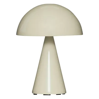 Veioză crem LED cu intensitate reglabilă (înălțime 20 cm) Mush – Hübsch