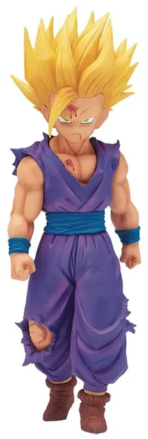 Statuetă Banpresto Animation: Dragon Ball Z - Super Saiyan 2 Son Gohan (Solid Edge Work), 16 cm