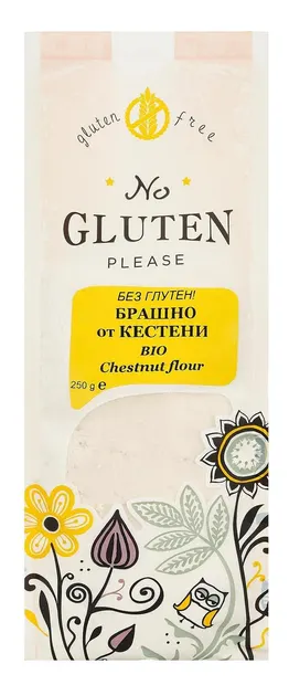 Făină bio fără gluten de castane, 250 g, No Gluten Please