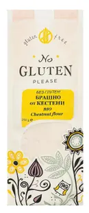 Făină bio fără gluten de castane, 250 g, No Gluten Please