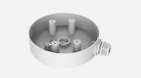 Doza conexiuni pentru camere PTZ 4 inch Hikvision DS-1280ZJ-SD11, material aliaj de aluminiu, dimensiuni: Φ157.7 mm × 39.7 mm, g