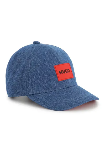 Sapca baseball din denim - Albastru prafuit