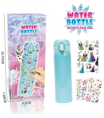 Termos cu stickere diamantate 480 ml Frozen