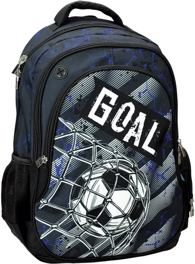 Ghiozdan școlar Back Me Up Goal - Cu 2 compartimente