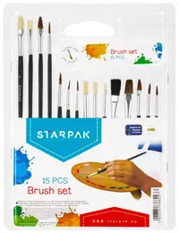 Set de pensule Starpak, 15 piese