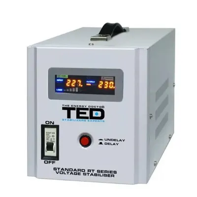 Stabilizator retea maxim 300W 0.3 Kw 500VA-AVR LCD