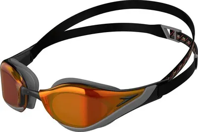 Speedo Zwembril Fastskin Pure Focus Mirror Zwart/Rood